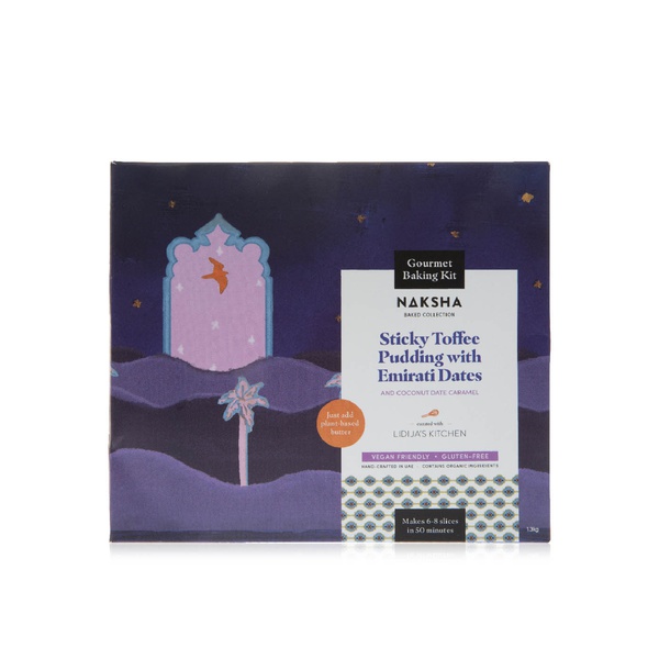 Naksha Sticky Toffee Pudding with Emirati Dates Baking Kit 1.3kg