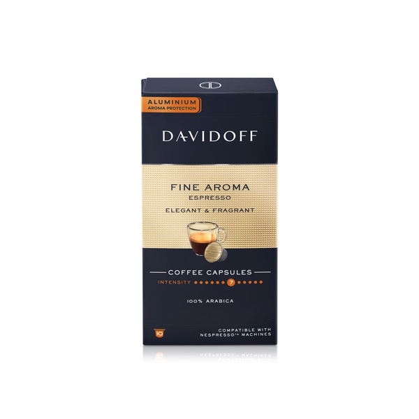 Davidoff Fine Aroma Espresso Coffee Capsules x 10 55g