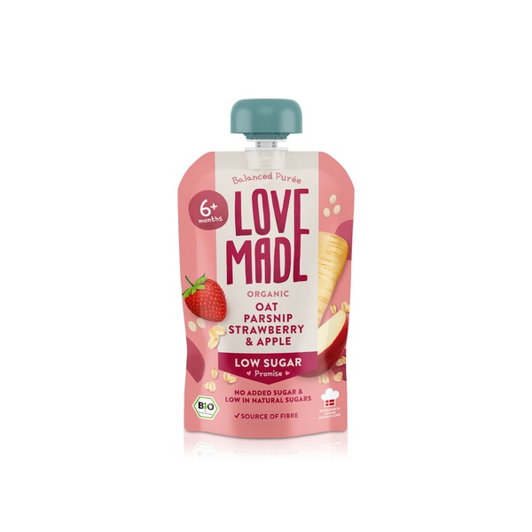 Lovemade Oats, Parsnips, Strawberries and Apple Porridge 6+ Months 100g