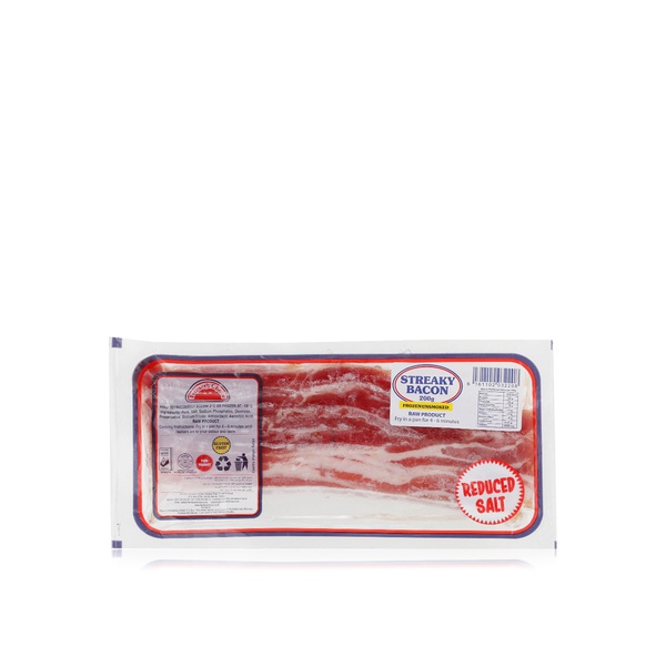 Farmer's Choice Unsmoked Streaky Bacon 200g