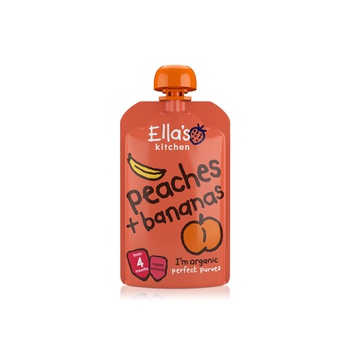 Ella's Kitchen Organic Peaches & Bananas 4+ Months 120g
