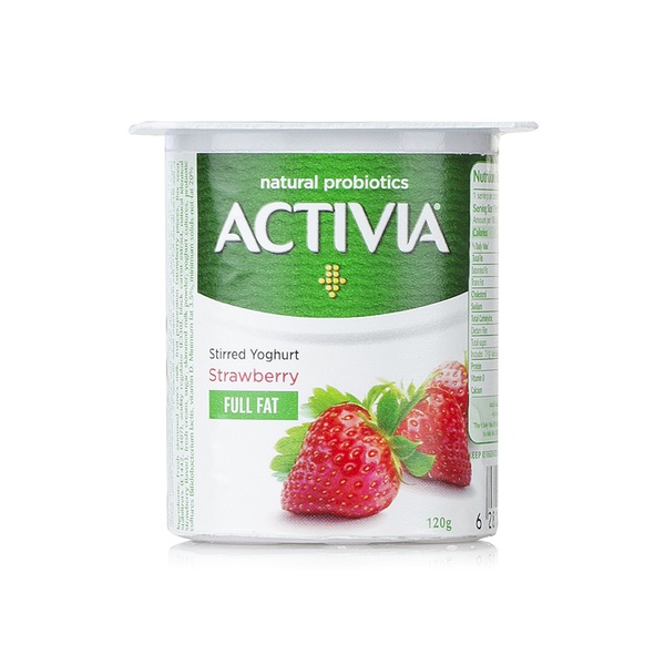 Buy Activia strawberry yoghurt 120g in UAE