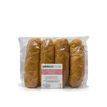 Spinneysfood Gluten-Free Hotdog Rolls 4s 180g