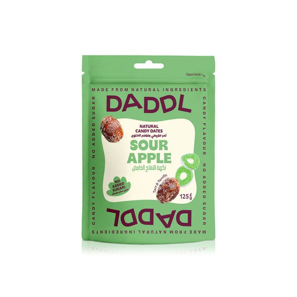 Daddl Candy Sour Apple Dates 125g