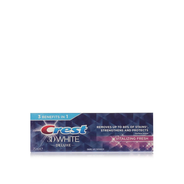 Crest 3D White Vitalizing Fresh Toothpaste 75ml