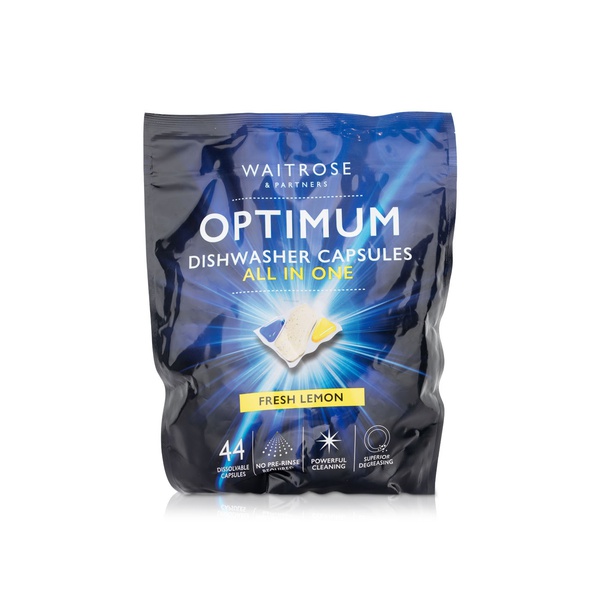 Waitrose Lemon Dishwasher Tablets x 44