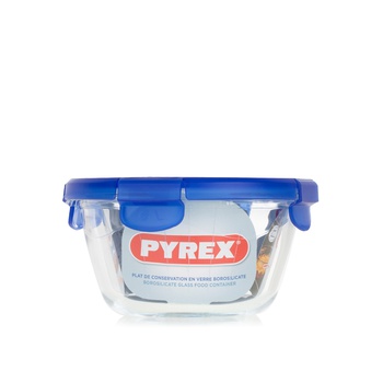 Pyrex Cook & Go Round Dish with Lid 700ml