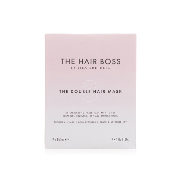 اشتري The Hair Boss double hair mask 2 x 150ml في الامارات