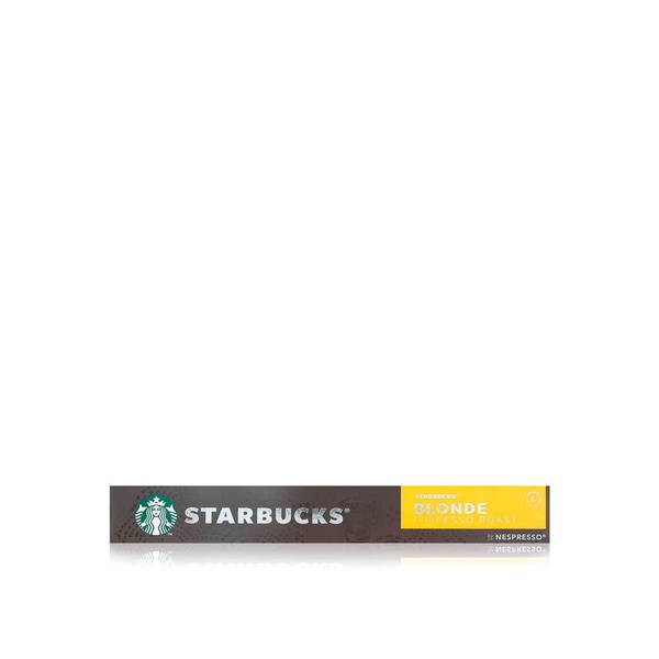 اشتري Starbucks blonde espresso roast capsules 53g في الامارات