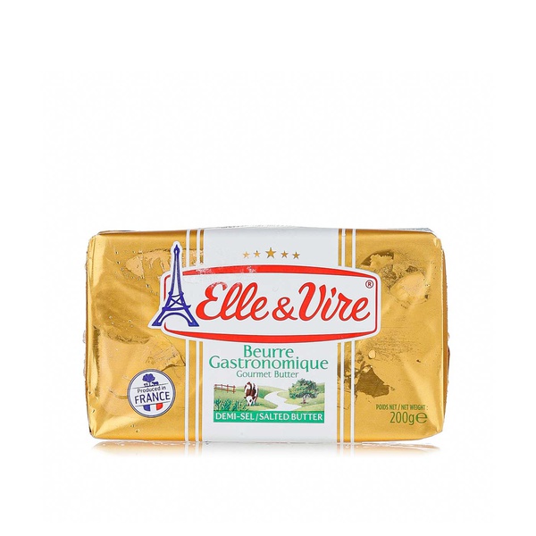 Elle & Vire Frozen Gourmet Salted Butter 200G