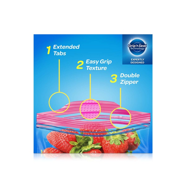 Ziploc Storage Bags Quart Size 48 Pack