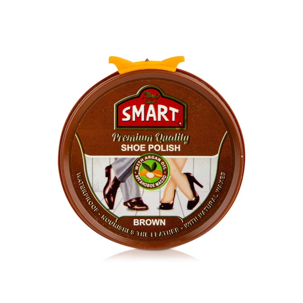 Smart Brown Paste Shoe Polish 50g