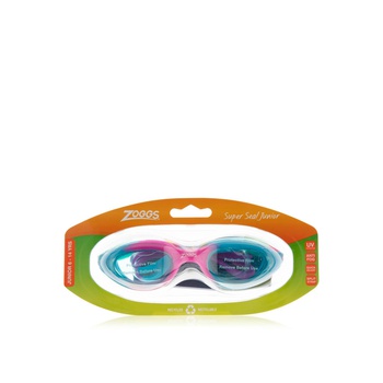 Zoggs Super Seal Junior Goggles - Pink/tnt