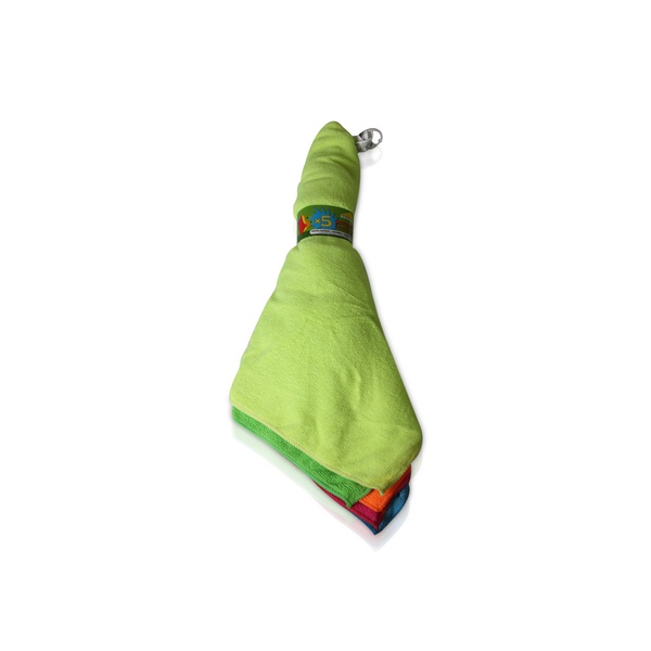 Rozenbal Microfibre Cloths x 5