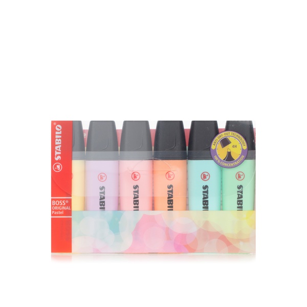 Stabilo Original Highlighter Pastel 6 Pack
