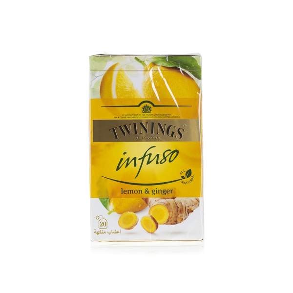 Twinings Infuso Lemon & Ginger 20s 30g