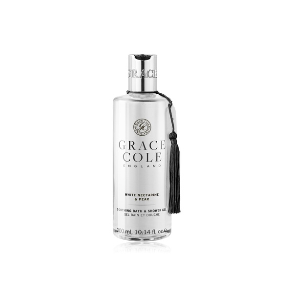 Buy Grace Cole white nectarine & pear shower gel 300ml in UAE