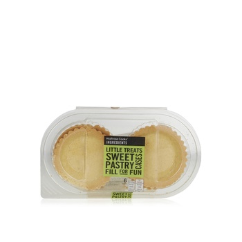 Waitrose Sweet Pastry Cases x 6 156g