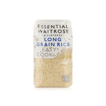 Waitrose Essential Easy Cook Long Grain Rice 1kg