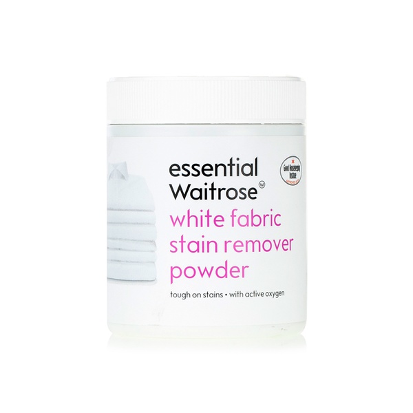 اشتري Essential Waitrose white fabric stain remover powder 500g في الامارات