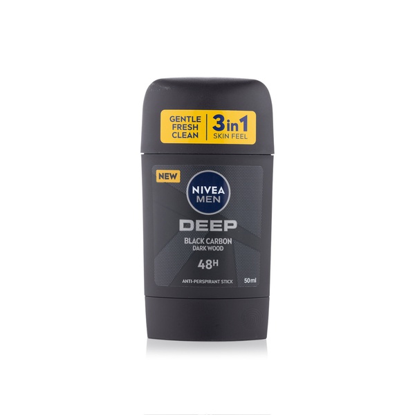 Nivea Deep Men's Anti-Perspirant Deodorant Stick 50ml