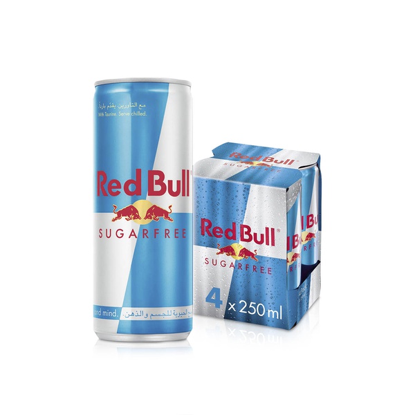 Red Bull Sugarfree Energy Drink 250ml x 4