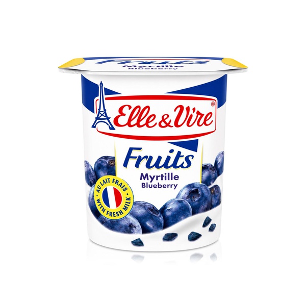 Elle & Vire Blueberry Yoghurt 125g