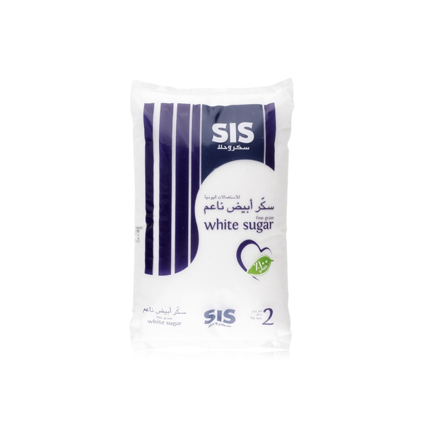 Sis Fine Grain White Sugar 2kg Spinneys Uae