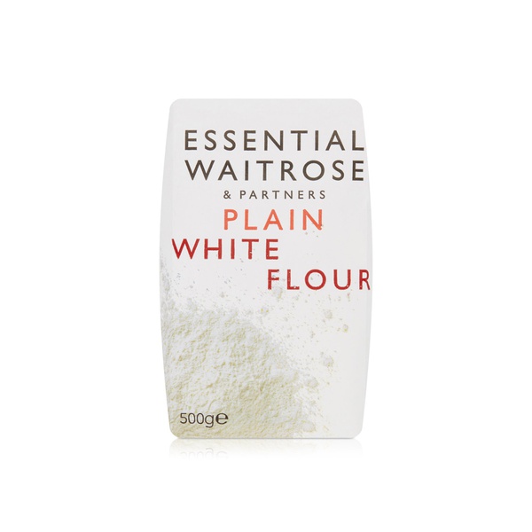 Waitrose Essential Plain White Flour 500g