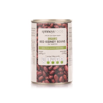 Spinneysfood Organic Red Kidney Beans 400g