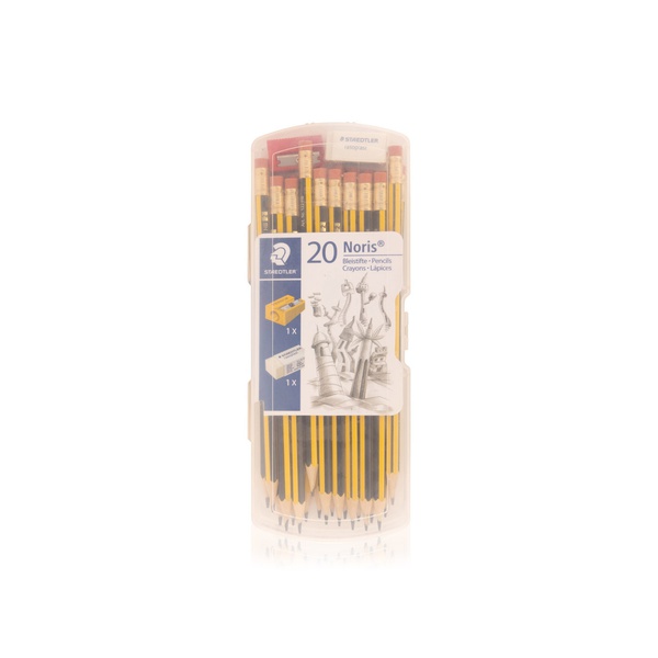 Staedtler Noris pencil x20 + eraser + sharpener Spinneys UAE