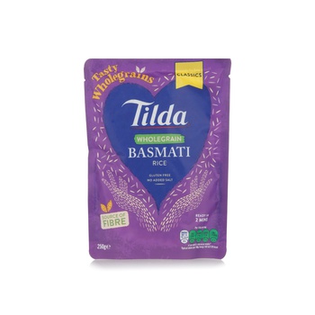 Tilda Wholegrain Basmati Rice 250g