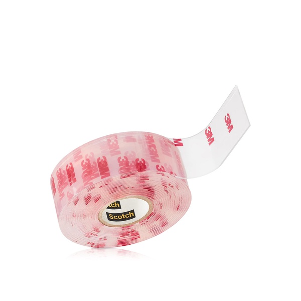 3m Scotch Double Sided Clear Mounting Tape 1 inches x 60 inches