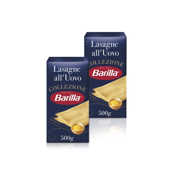Barilla Egg Lasagne Sheets 500g x 2