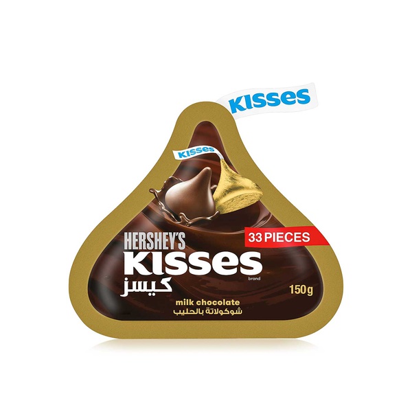 Buy Hersheys milk chocolate kisses 150g in UAE