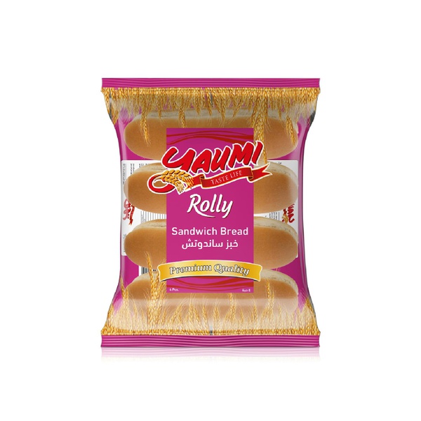 Yaumi Plain Rolly Sandwich Bread Unsliced