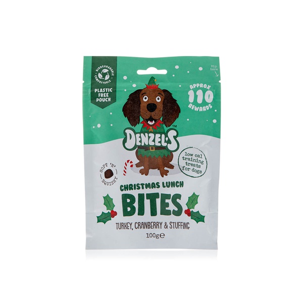 اشتري Denzels Christmas lunch bites for dogs 100g في الامارات