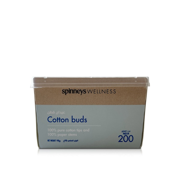 اشتري SpinneysWELLNESS Cotton Buds pack of 200 في الامارات