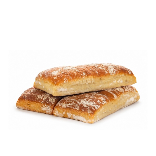 Plain Ciabatta 120g x3
