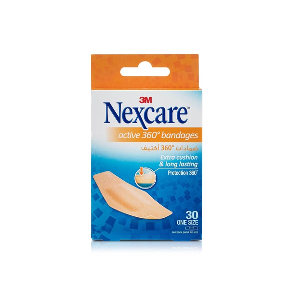 Nexcare Active 360˚ Bandages 28mm x 76mm 30s