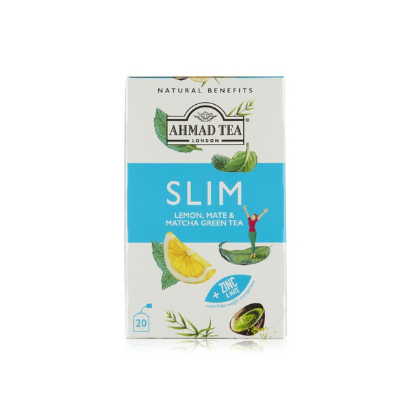 Ahmad Tea Slim Lemon, Mate & Matcha Green Tea x 20