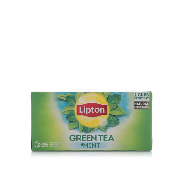 Buy Lipton green tea mint 25s 32.5g in UAE