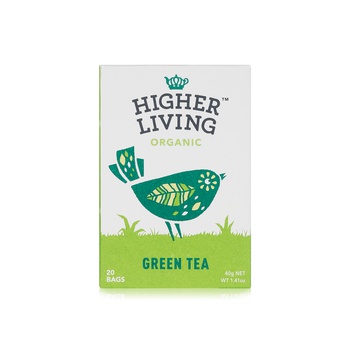 Higher Living Organic Green Tea Bags x 20