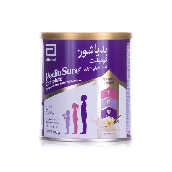 اشتري Pediasure complete peptigro vanilla 400g في الامارات