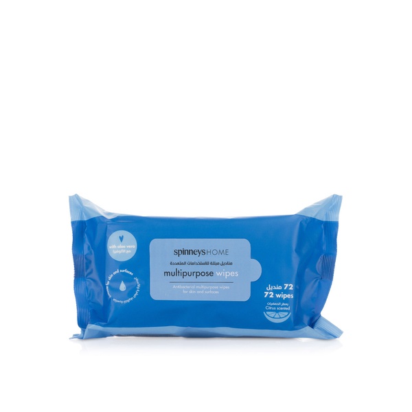 Spinneyshome Antibacterial Multipurpose Wipes x 72