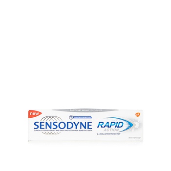 Sensodyne Rapid Action Whitening Toothpaste 75ml