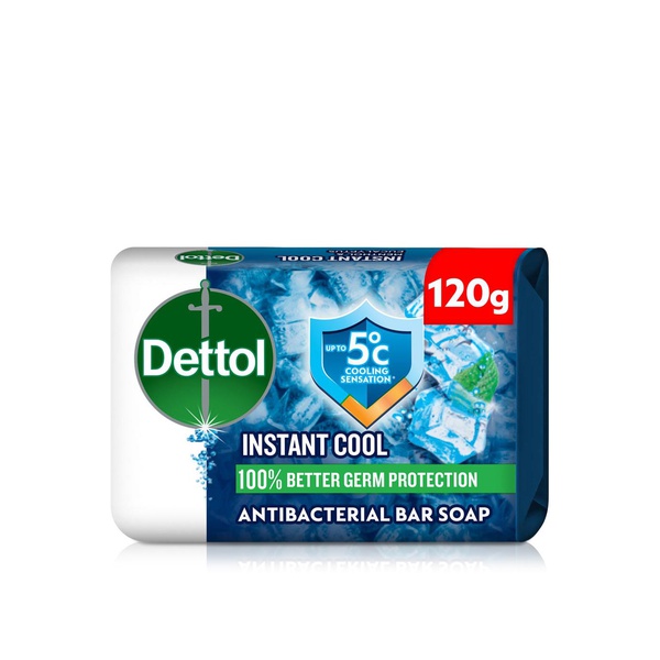 Dettol Instant Cool Menthol & Eucalyptus Bathing Soap 120g