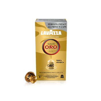 Lavazza Qualita Oro Aluminium Coffee Capsules x 10