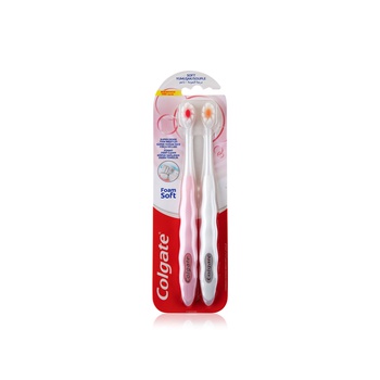 Colgate Cushion Clean Toothbrushes x 2