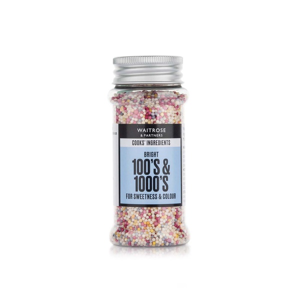Waitrose Cooks' Ingredients 100s & 1000's Sprinkles 85g